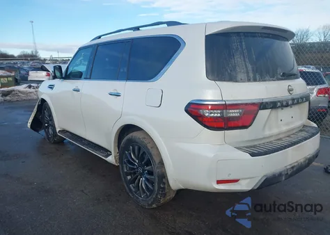 2023 Nissan Armada Platinum 4Wd из США, поврежденный, VIN JN8AY2DBXP9837207